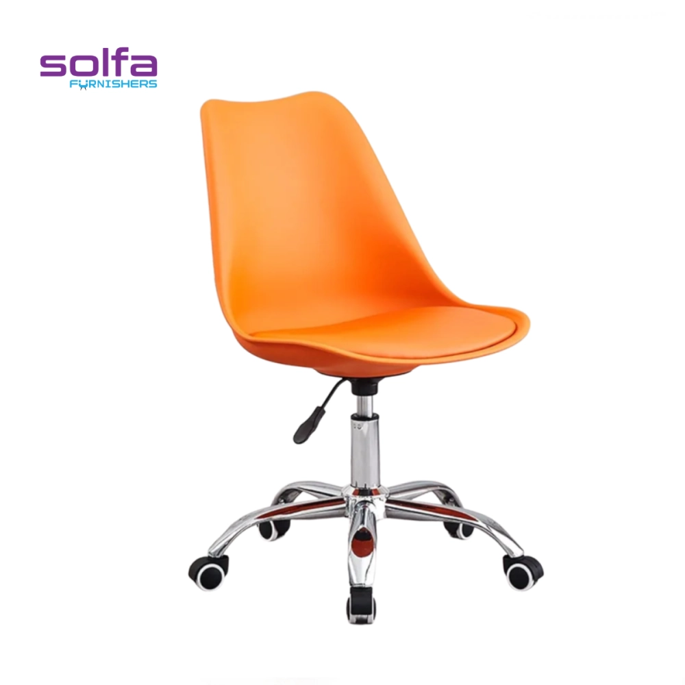 Revolving Tulip Chair - Orange